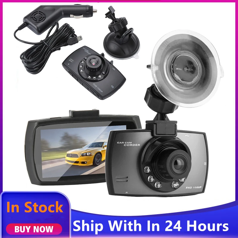 HD 1080p Dash 2 4 "камера ночного видения широкоугольный Автомобильный