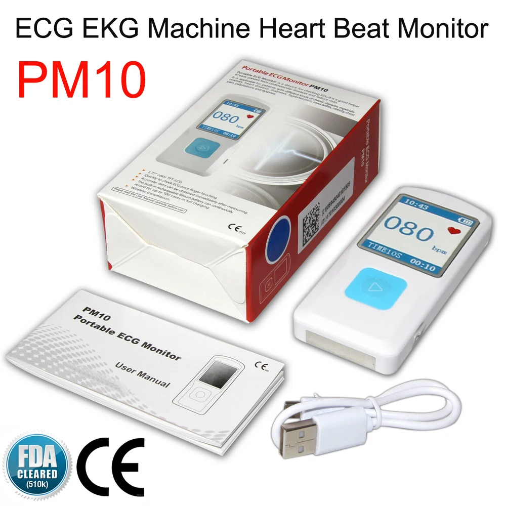  PM10 Portable ECG Machine 1.77