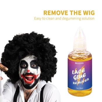 

30ml Wig Glue Remover Hair Extension Remover Effective Hair Adhesive Wig Glue Remover Glue Professional Liquid Wig Glue Remover