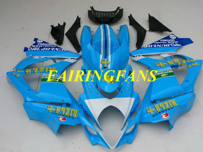 На заказ форма для литья обтекатель КУЗОВ GSXR1000 07 08 Φ GSXR 1000 K7 2007 2008 синий комплект +