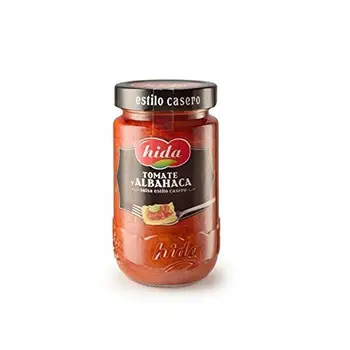 

Hida Salsa Tomate con Albahaca - Paquete de 6 x 350 gr - Total: 2100 gr