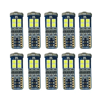 

10pcs Canbus T10 W5W Super Bright LED Car Lights Auto Marker Lamp Wedge Side Bulb For skoda octavia a7 a5 lexus is250 rx330 vw