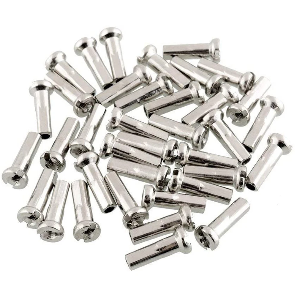 14G Bicycle Spokes With Nipples 171mm-210mm Stainless Steel Copper MTB Mountain Bike 40PCS