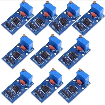 

HOT 10Pcs NE555 Adjustable Resistance Frequency Pulse Generator Module Single Channel Output Module 5V-12V for Arduino Smart Car