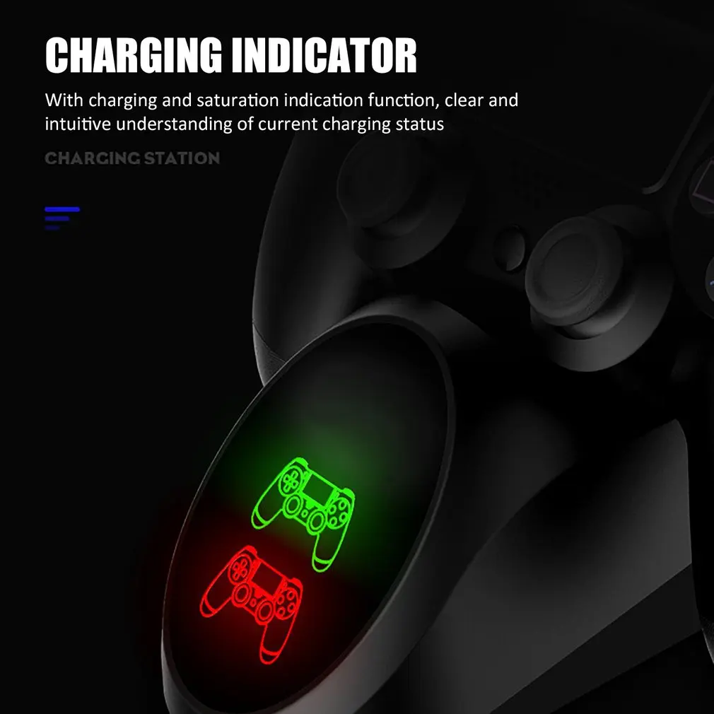 Игровой контроллер PS4 джойстик ручка USB зарядное устройство двойной USB быстрая зарядка док-станция для Playstation 4 PS4 Slim/PS4 Pro