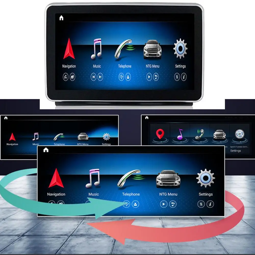 Android 9 дюймов 4/8Core 4 Гб + 64G Прокат авто радио плеер GPS навигации для Mercedes Benz ML класса