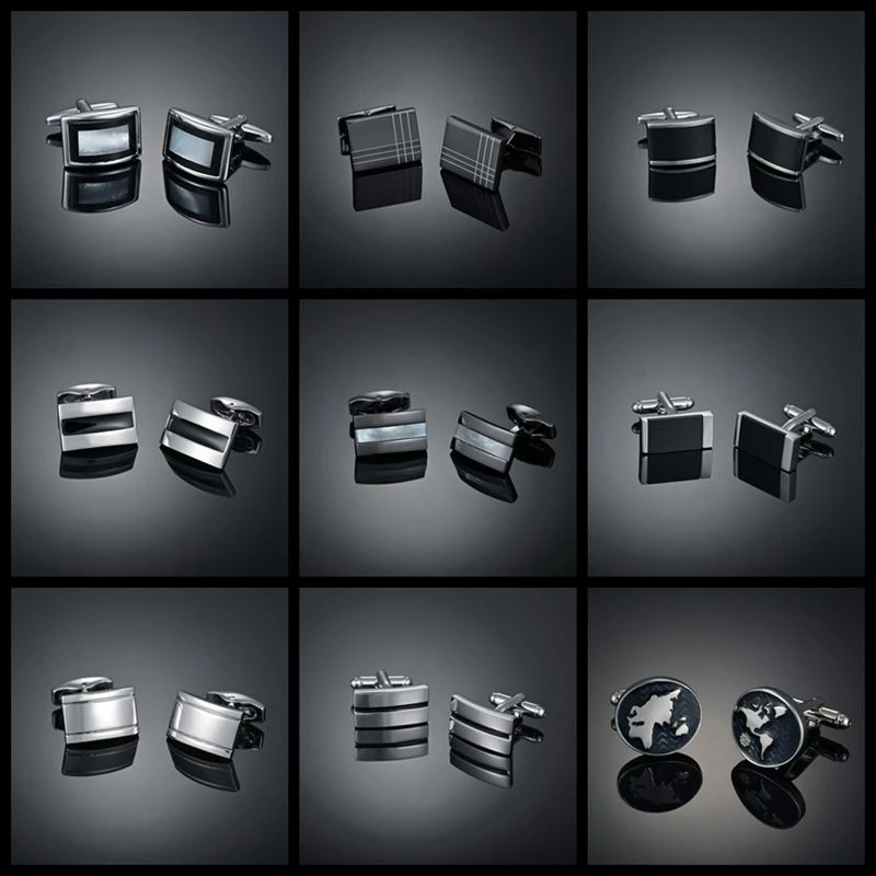 de lujo ligera para hombre, mancuernas, puños, botones de animales franceses, vestido formal personalizado, manga de de de boda|Alfileres de corbata y gemelos| - AliExpress