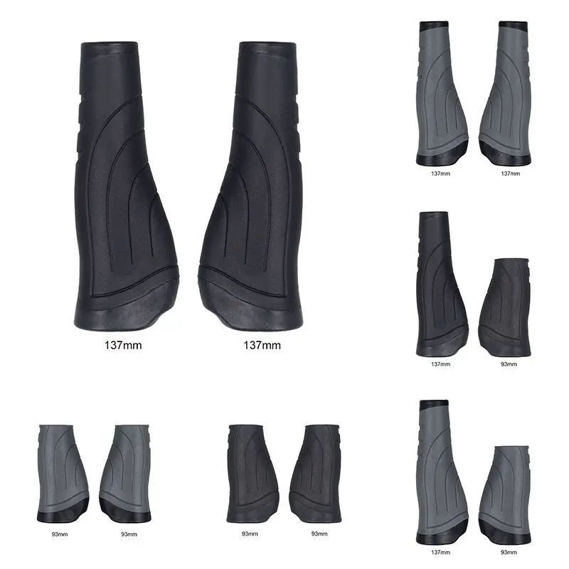 

MTB Bike Grips Anti-Skid Ergonomic Bicycle Grips Bike Bar ends Handlebars Rubber Push On Bicycle Parts Cycling Grips