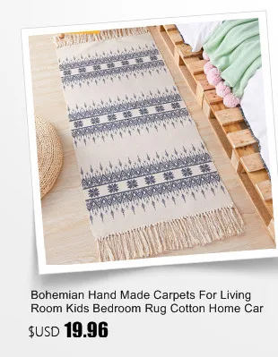 Cotton Kilim Tassel Soft Carpets For Living Room Bedroom Kid Room Home Carpet Floor Door Mat Simple Nordic Style Decorate Rugs