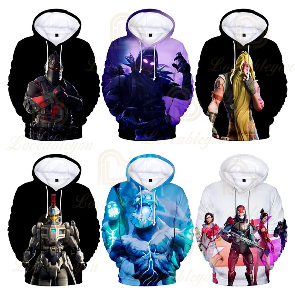 

Hot Shooting Game Man Women Cosplay Hoodies Gaming Anime Hoody Unisex 3D Print Streetwear Childrens Adult Clothes Top