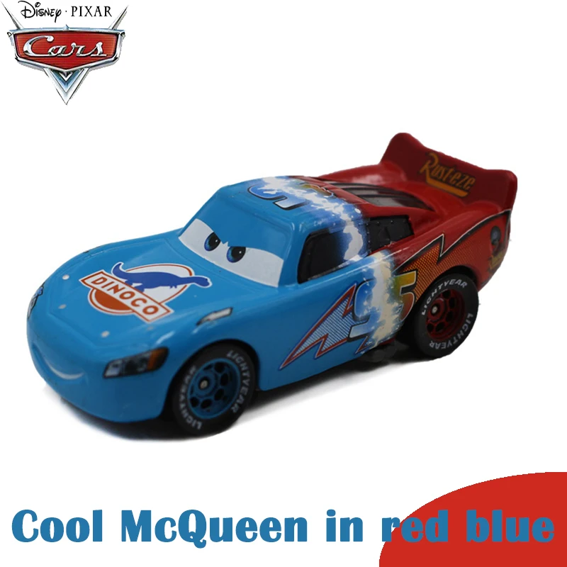 Подлинные Disney Pixar Cars классика 3 поколения Racing McQueen красный синий серый цвет дети