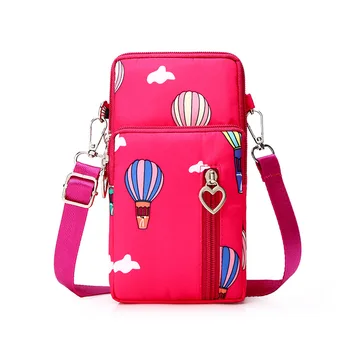 

New Mobile Wallet Female Messenger Storage Wallet Mobile Phone Bag Coin Purse Vertical Mini Bag