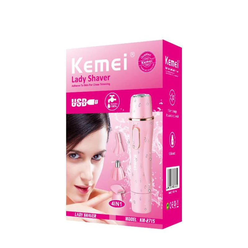 kemei lady shaver 4 in 1