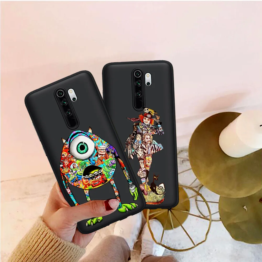 

HKNA Groot Joker Stitch Phone Case for Xiaomi Redmi Note5 6pro 7 8 8pro Mi9T Solf Case Funda Coque Etui Deadpool Cover