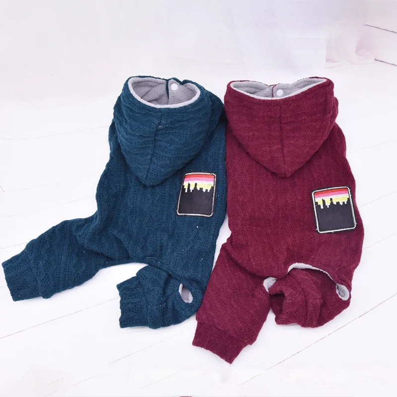 Хлопковая одежда для собак на осень и зиму, теплая одежда для собак, кошек, кошек, кофта для собак, костюм для собак, толстовка, одежда для кошки