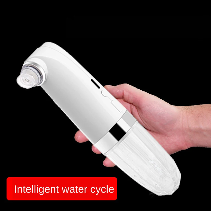 

Household Electric Water Circulation Blackhead Remover Skin Care Hand Held Bubble Beauty Device Deep Pore Cleaner Acne Removal