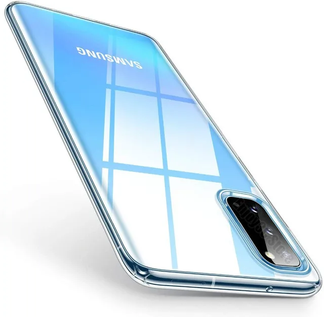 Прозрачный Ультратонкий Мягкий чехол из ТПУ для Samsung Galaxy A02S A12 A21 A31 A41 A71 A51 M30S M11 M21 M31