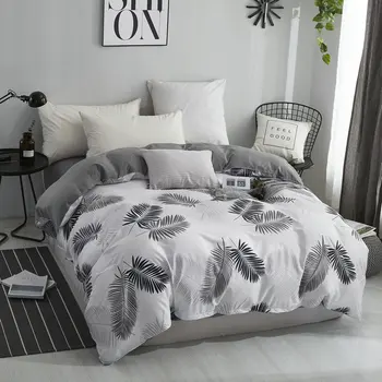 

Double-sided AB Version Printing Duvet Cover Soft Breathable Four Seasons Quilt Comforter Cover Home Textile Bedding Cover