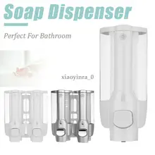 350 мл дозатор мыла настенное крепление с одной головкой ручной жидкий шампунь душ
