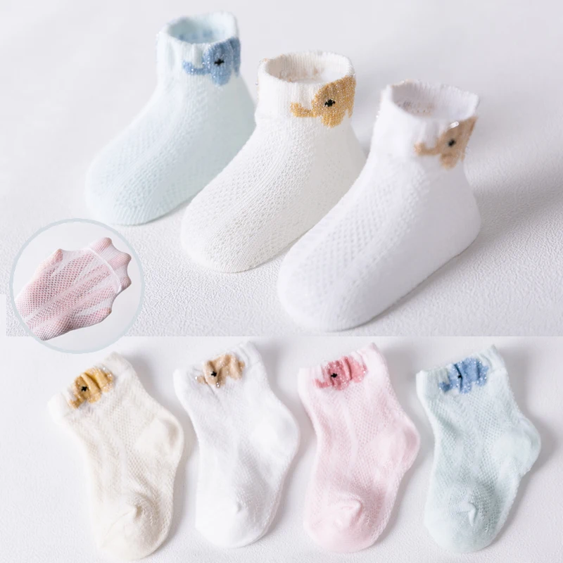 

HOT Baby Socks Cute Animal Elephant Soft Cotton Socks For Bebe Newborn Infant Girls Boys Kids Socks Baby Girl Clothes Accessorie