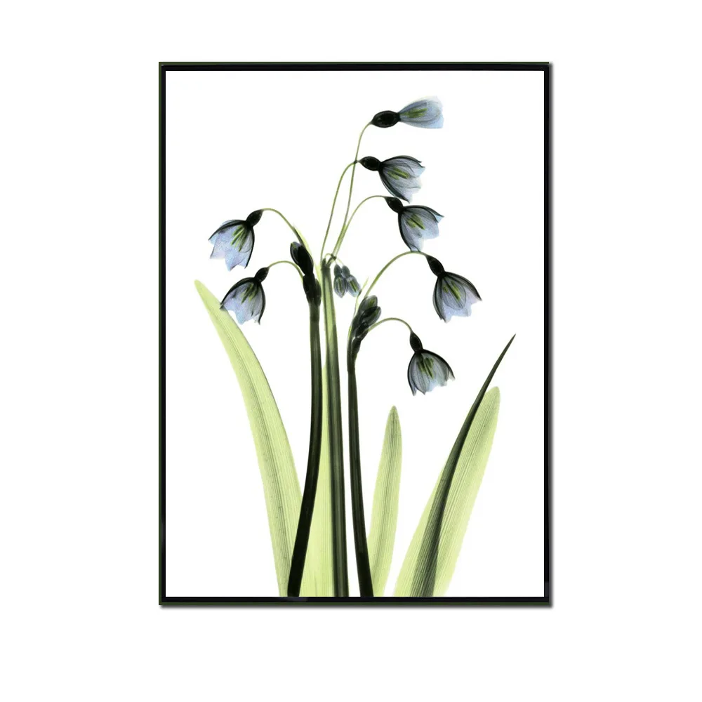 

New Products Listed Deconstructable Transparent Flower Abstract New Style DIY Assembly with Painting Frame Amazon Supply of Good