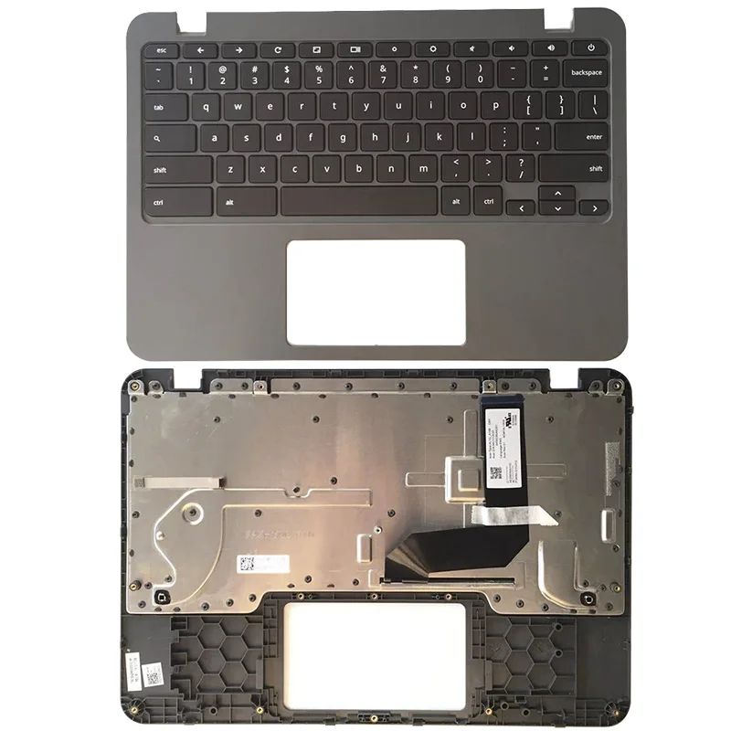 

NEW For Acer Chromebook C731 C731T Laptop Palmrest Upper Case With Keyboard 6B.GM9N7.017-1 Black