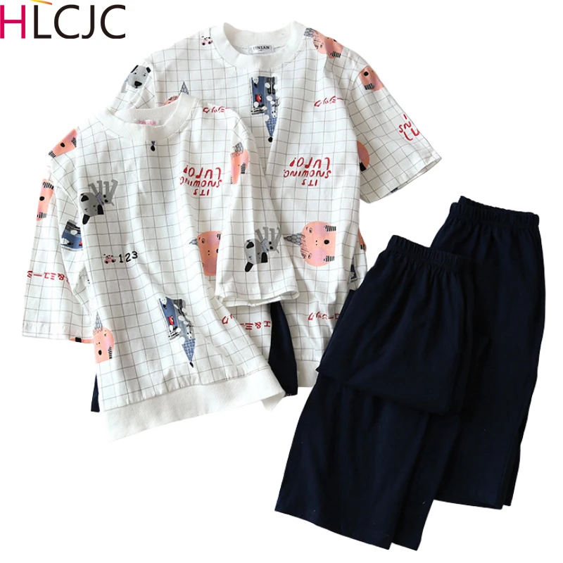 Женская летняя Пижама пижамные наборы для влюблённых с коротким рукавом