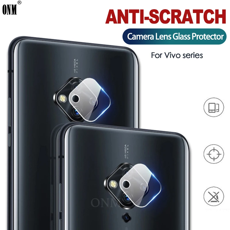 2 шт. стекло объектива камеры для VIVO V17 Индия V15 S1 S5 Pro Защитное Y12 Y11 Y19 Y9s Y17 U20 пленка