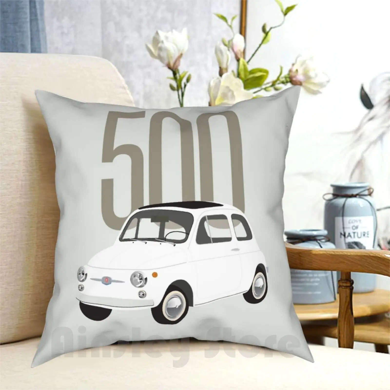 The Amazing Fiat 500 Federa Stampata Casa Morbida Fodera Per Cuscino Fai Da Te Fiat 500 Fiat500 Fiat 500 F Fiat 500 L Luigi Fiat