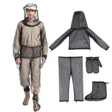 Средство от насекомых, комаров, клетчатая куртка из ткани с капюшоном защитный костюм для рыбалки Отдых на природе