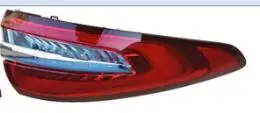 1 шт. 2019y задний светильник для FordMondeo Fusion задний светильник автомобильные аксессуары светодиодный DRL Taillamp для Fusion противотуманный светильник - Цвет: 1pcs Right outside