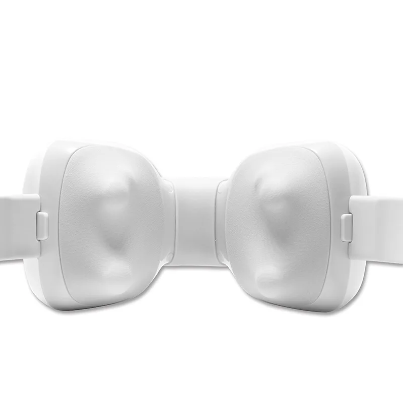  Electric Kneading Hot Compress Neck Massager For Neck Relax Relieve Fatigue White Massage Charging 