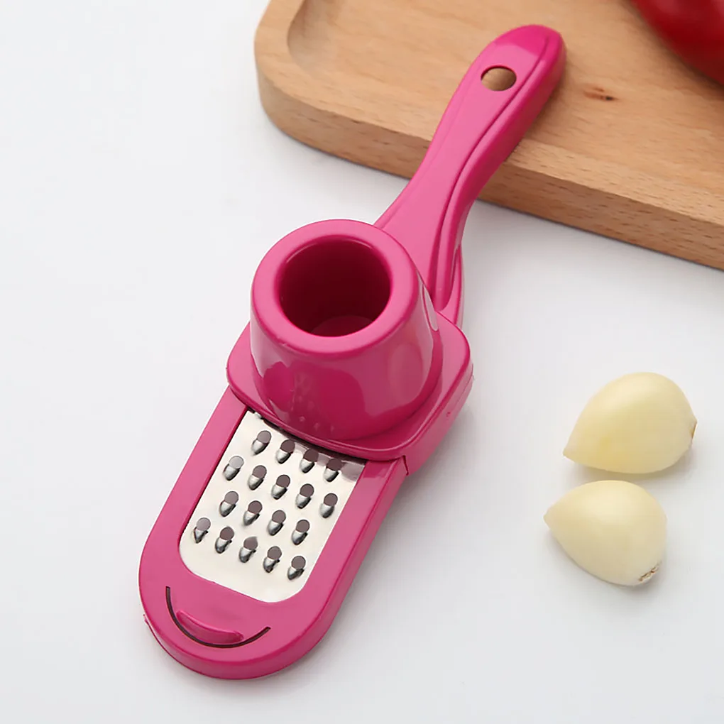 1PC Garlic Press Slicer Home Kitchen Stainless Steel Grinder Non-slip Slicing Tool | Дом и сад