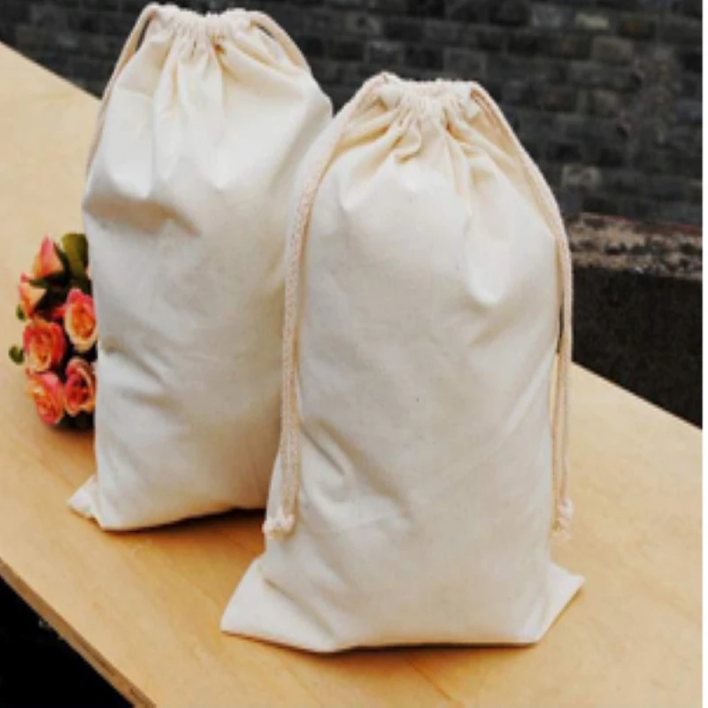 250 шт высокого качества маленькие украшения из хлопка сумки оптом 22*25 см сумки из хлопка с 1 цветной печатью и DHL