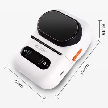 

EQ11 Label Maker Price Sticker Fast Printing Bluetooth Portable Handheld Thermal Paper Printer for Mobile Phone Android and IOS