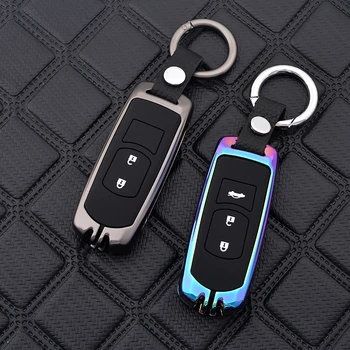 

Zinc alloy + silicone car key case Full cover For Mazda 2 3 6 Axela Atenza CX-5 CX5 CX-7 CX-9 2014 2015 2016 2017 2/3 Buttons