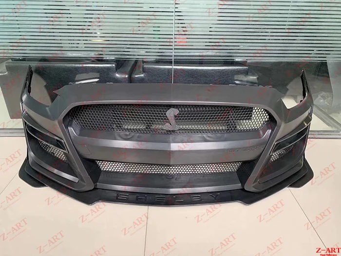 Z-ART GT500 передний бампер для Ford Mustang модифицированный Комплект кузова Ford Mustang Комплект кузова GT500 Комплект кузова для Mustang