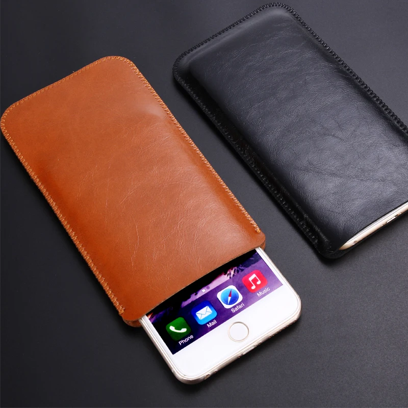 

For Xiaomi Mi 10 Pro POCO X2 CC9 Pro Redmi K30 Note 8T 8A Case super slim sleeve pouch cover,Luxury microfiber Leather Phone bag