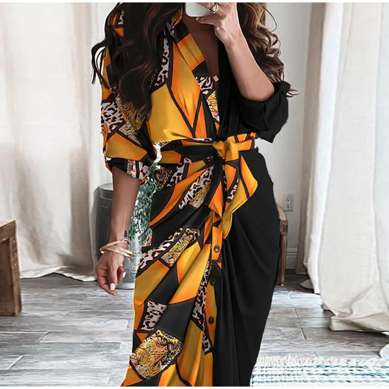 Women Summer Elegant Button Ruched Bandage Shirt Dress Fashion Casual Short Sleeve Solid V Neck Beach Maxi Dress sexy dress