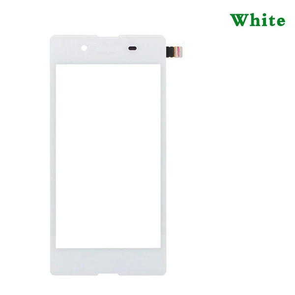 Высококачественный 4," для Sony Xperia E3 D2203 D2206 сенсорный экран дигитайзер Переднее стекло объектив сенсорная панель - Цвет: white No Tool