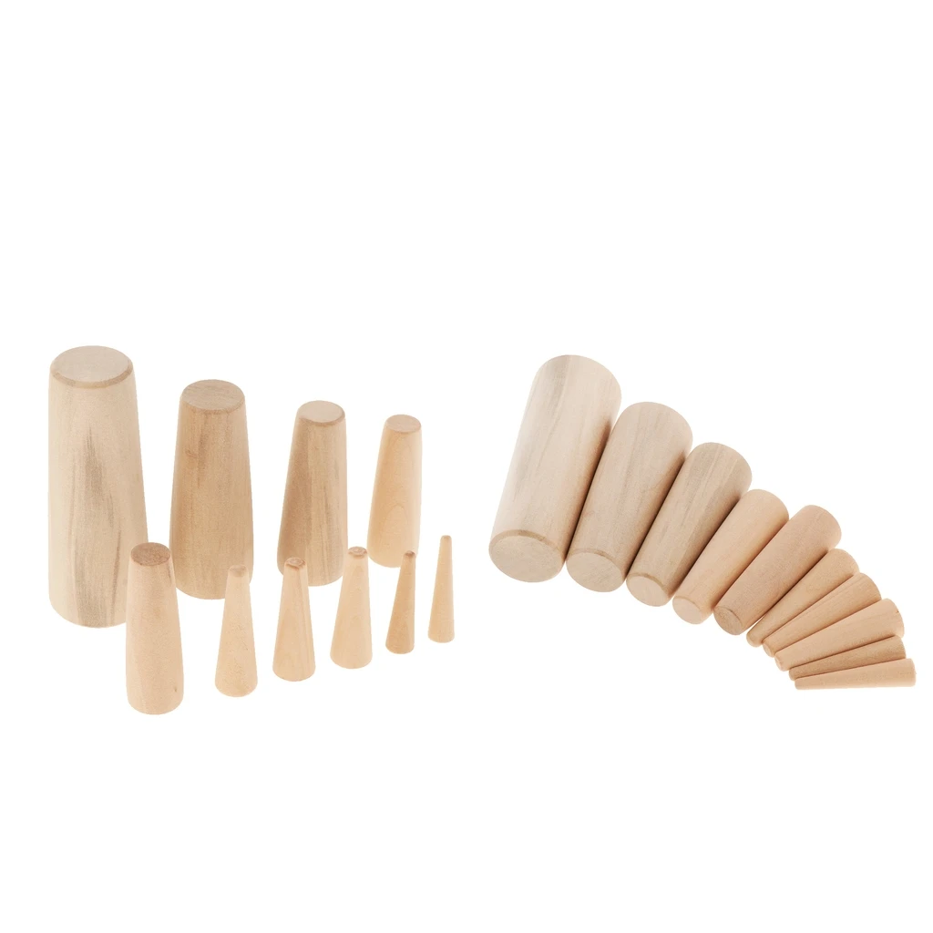 Set of 20 Assorted Soft Emergency Wood Plugs for Boats/Marine/Sailing