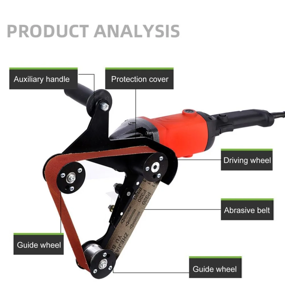 Многофункциональный M14/M10 металлический угловой шлифовальный станок шлифовальный ремень адаптер шлифовальный станок шлифовальный полировальный станок набор