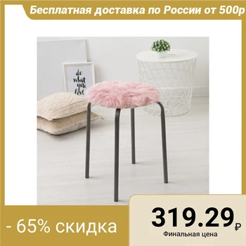 

Seat for a chair fur Doliana "Fluffy" color powder d 30 cm, polyethylene 100% 4386265