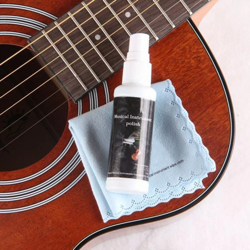 50ml Guitar Bass Stringed Instrument String Maintenance Cleaner Polish