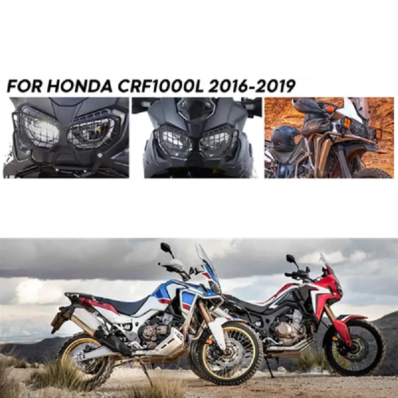 Защитная крышка для фар мотоцикла защитная Honda CRF1000L 2016 2019|Накладки и декоративные