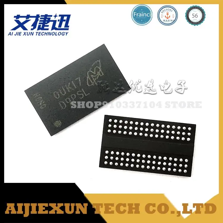 

5pcs/lot MT41J128M16JT-125:K BGA DDR3 256MB D9PSL Memory IC CHIPS NEW AND ORIGIANL