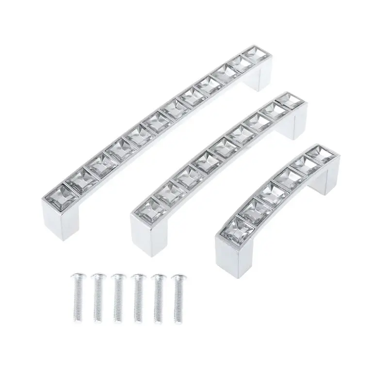 

Acrylic Series Diamond Handle Modern Simple European Cabinet Wardrobe Door Crystal Diamond Handle