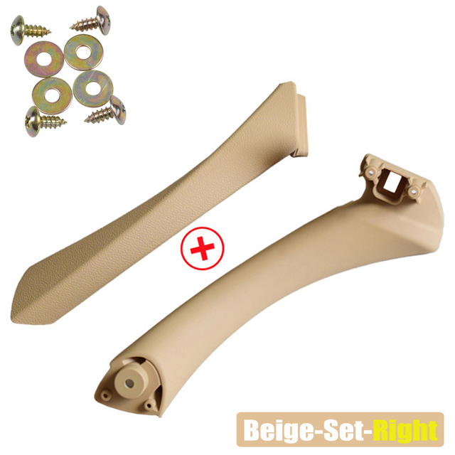 Interior Asseccories Carbon Fiber Door Pull Handle With Cover For BMW 3 Series E90 E91 E92 316 318 320 325 328i 2004-2015