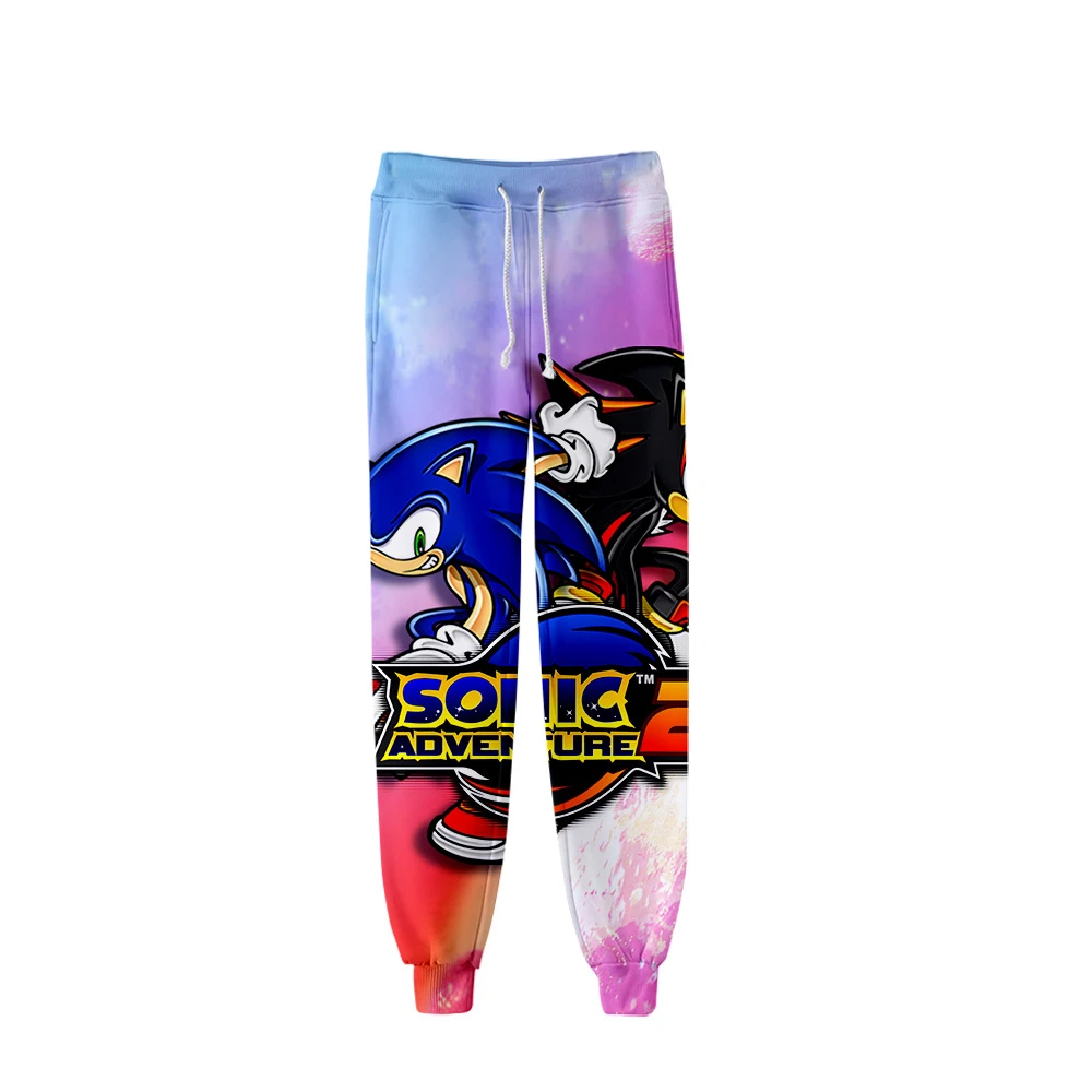 Sonic The Hedgehog 3D спортивные штаны с принтом, штаны для бега для мужчин и женщин, модная уличная одежда, длинные штаны,, повседневные трендовые штаны в стиле хип-хоп