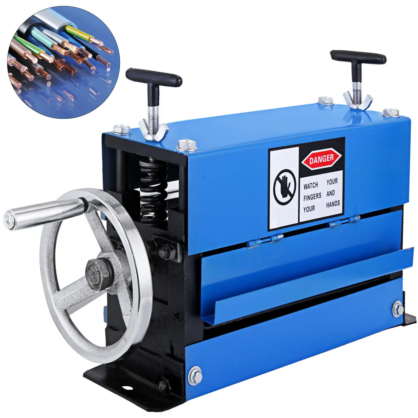 Automatic Scrap Cable Stripper Electric Wire Stripping Machine Copper Recycling 